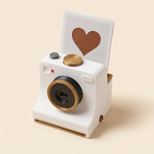 Caméra rétro pour latte art – imprimante mécanique à pochoirs