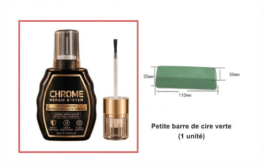 Stylo professionnel de réparation chromée
