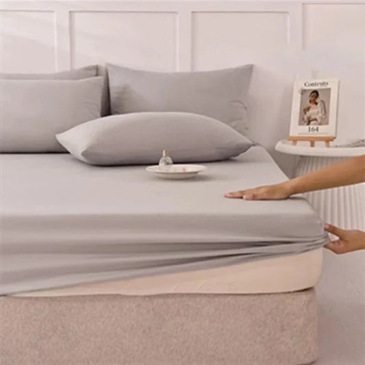 Ensemble de draps-housses doux 3 pièces avec ajustement élastique