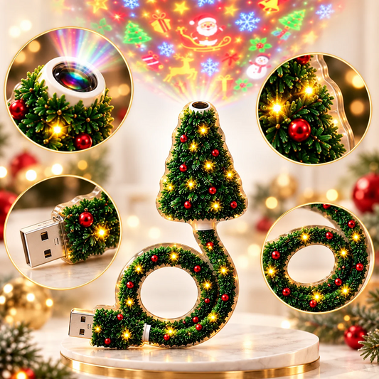Projecteur de Noël HD USB JulGlow