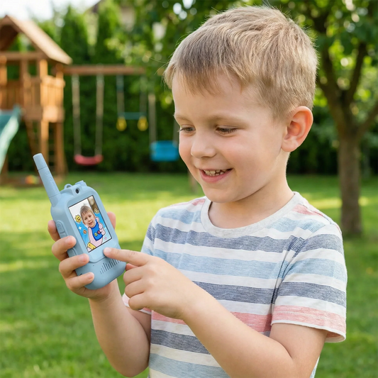 Talkies-walkies vidéo pour enfants lot de 2