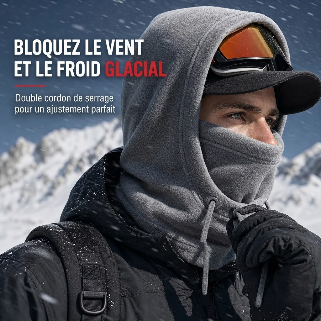 Cagoule de ski chaude pour activités en plein air