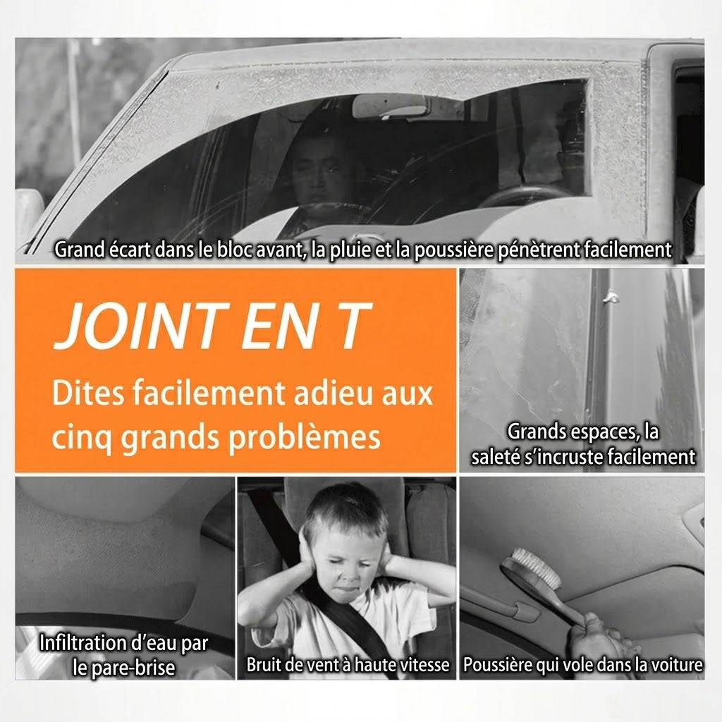 Bande d’étanchéité en caoutchouc pour voiture à découper sur mesure