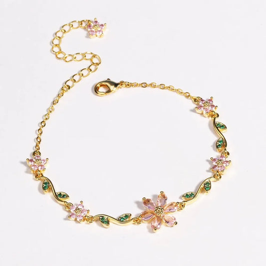 Bloemen Armband (Perfecte sieraden en cadeaus)