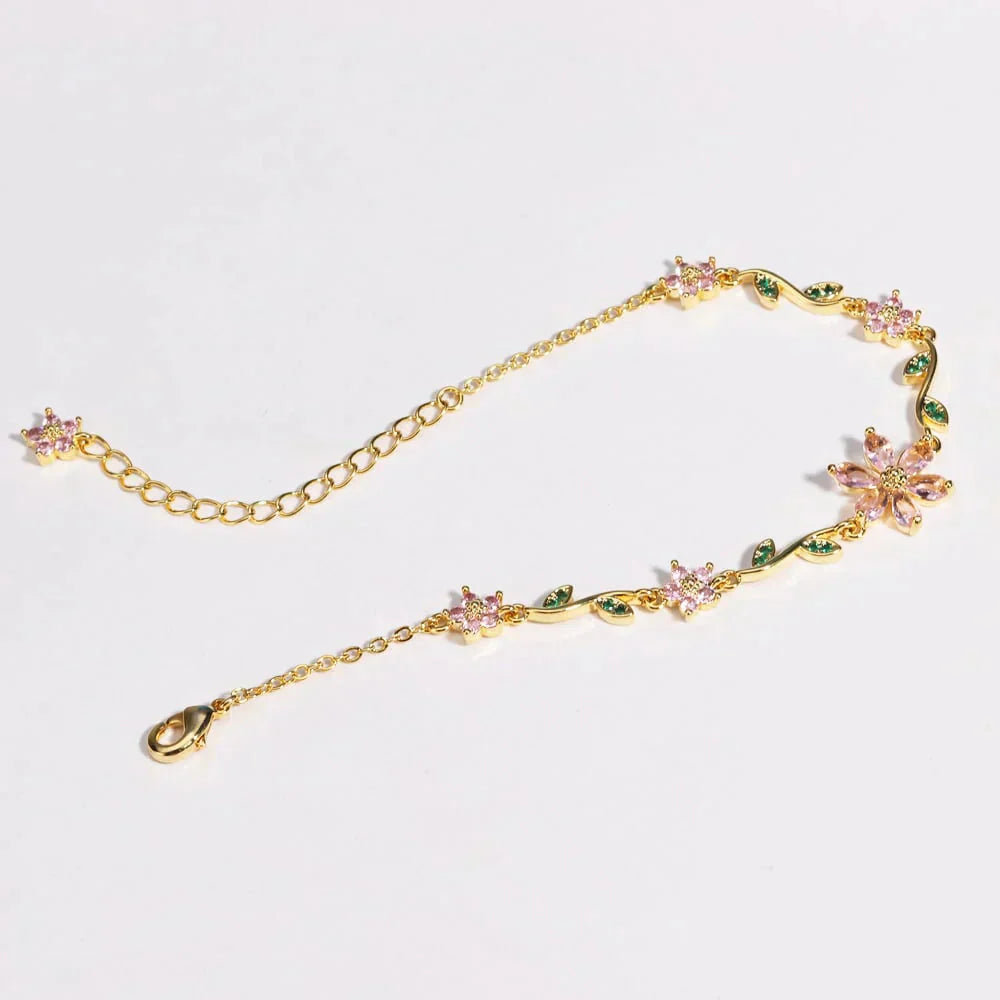 Bloemen Armband (Perfecte sieraden en cadeaus)