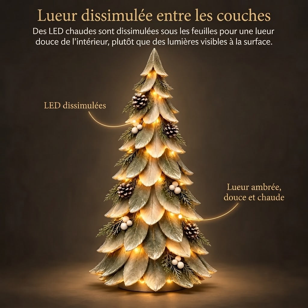 Sapin de Noël Winterleaf Glow