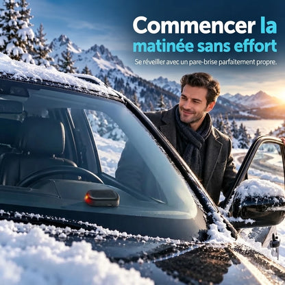 Dispositif électromagnétique contre la neige et le givre pour voitures