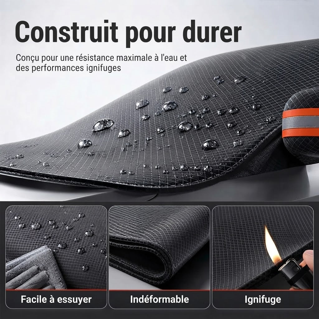 Housse de pare-brise magnétique et imperméable contre le soleil et la neige