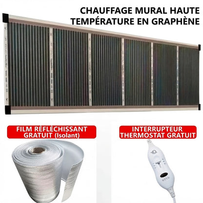 Chauffage mural au graphène avec chauffage infrarouge