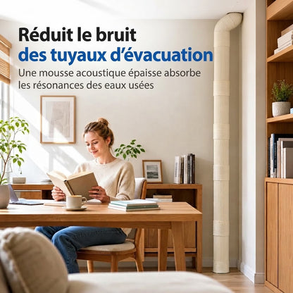 Isolation adhésive pour tuyaux contre le gel des conduites extérieures