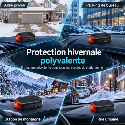 Dispositif électromagnétique contre la neige et le givre pour voitures