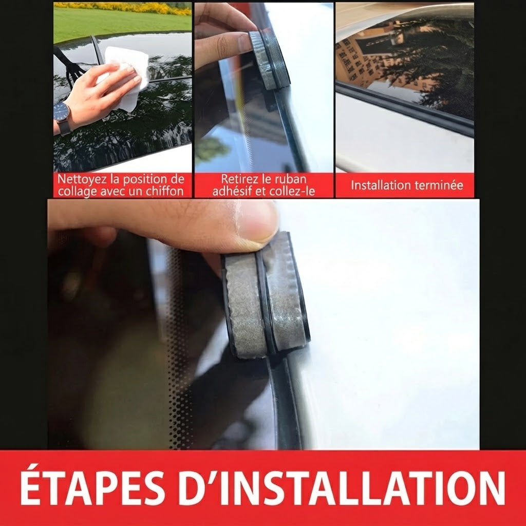 Bande d’étanchéité en caoutchouc pour voiture à découper sur mesure