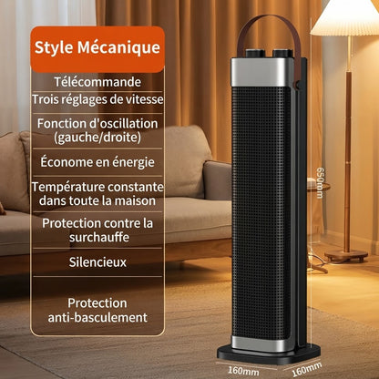 Chauffage d’appoint 2 en 1 avec humidificateur