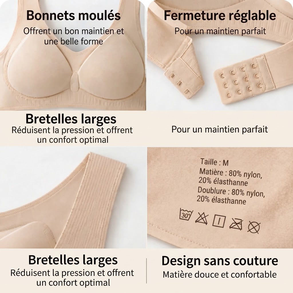 Soutien-gorge RyggBalans avec maintien postural
