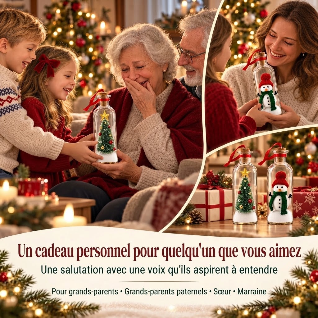 Christmas Magic message de Noël durable