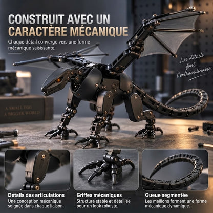 Œuf mécanique DragonMorph qui se transforme en dragon
