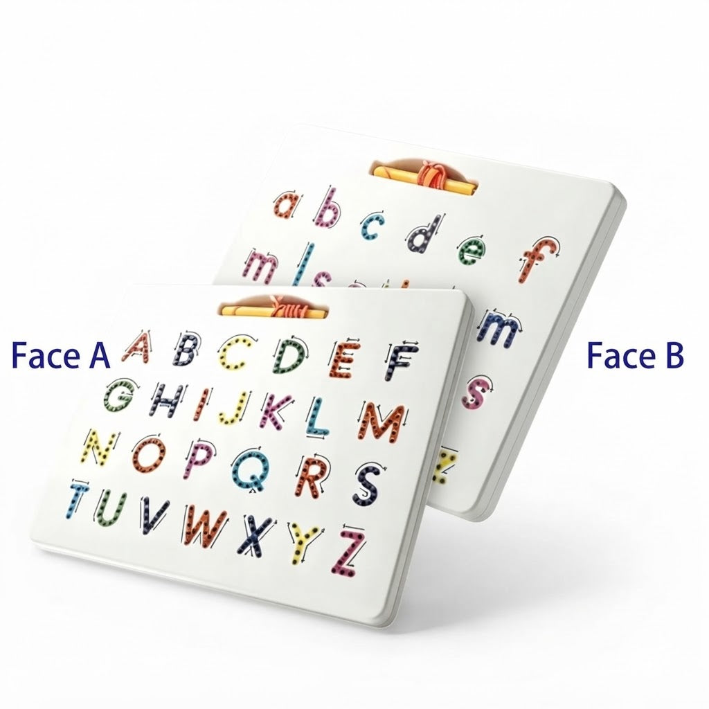 Tableau d’écriture magnétique 2 en 1 pour enfants