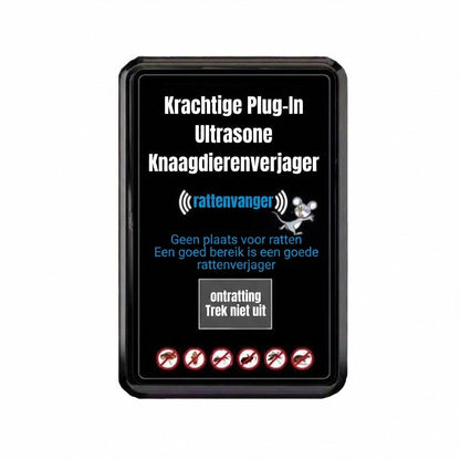 Krachtige Insteek Ultrasone Ongedierteafweermiddel