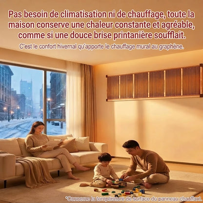 Chauffage mural au graphène avec chauffage infrarouge