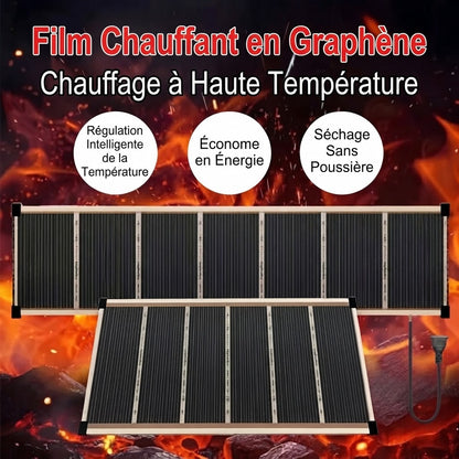 Chauffage mural au graphène avec chauffage infrarouge