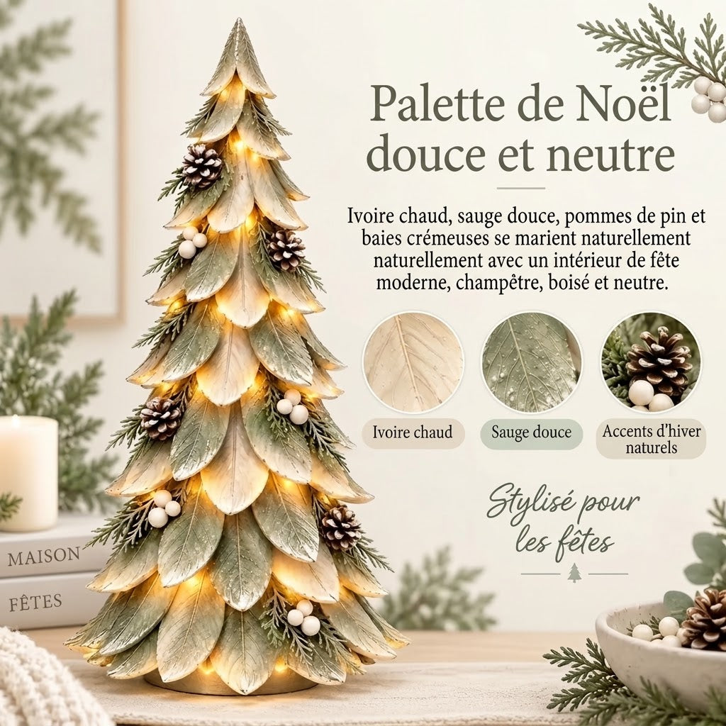 Sapin de Noël Winterleaf Glow