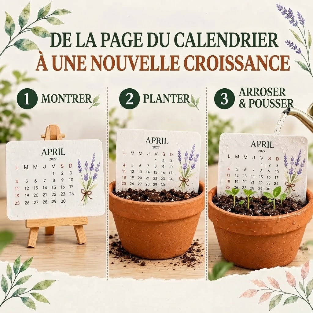Calendrier de graines à planter 2027