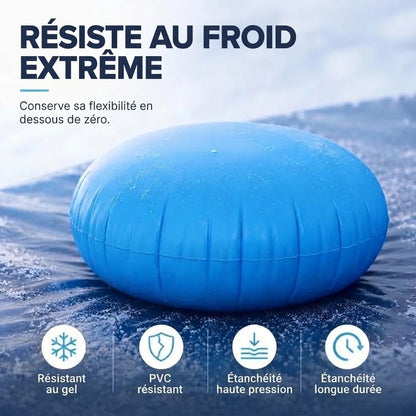 Coussin d’hivernage gonflable rond pour piscine