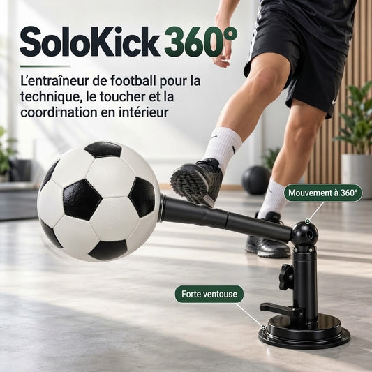 SoloKick 360 entraîneur de football en intérieur