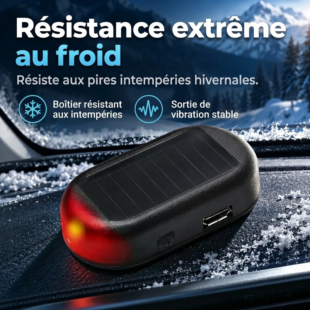 Dispositif électromagnétique contre la neige et le givre pour voitures