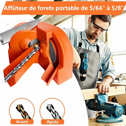 Affûteuse multifonction avec disques diamantés pour forets et couteaux