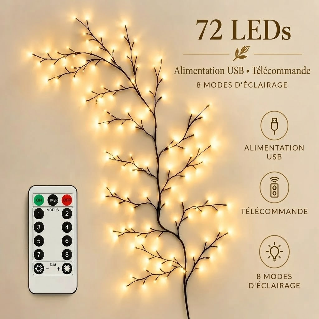 Branches décoratives LED Twinkle Wood