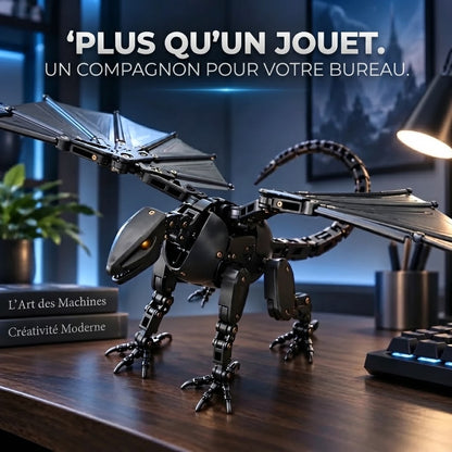 Œuf mécanique DragonMorph qui se transforme en dragon