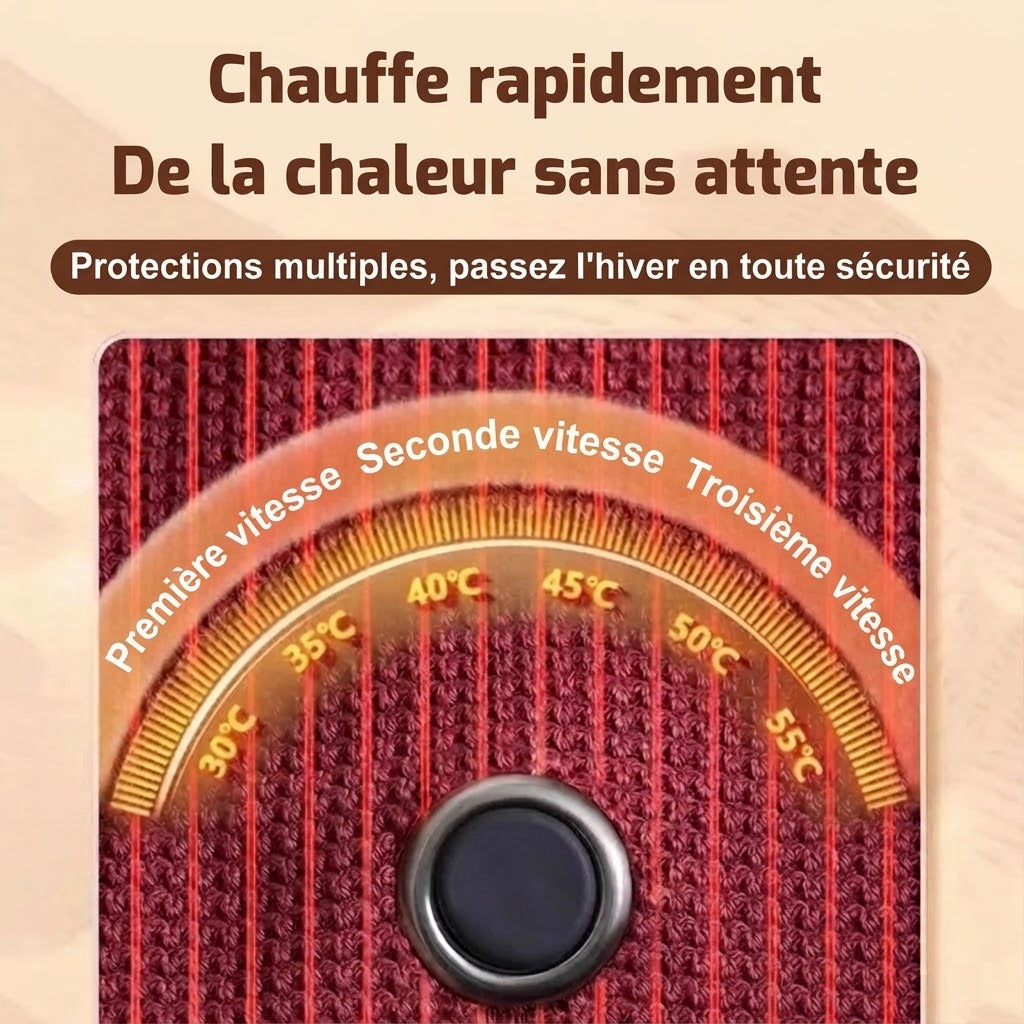 Écharpe chauffante électrique portable