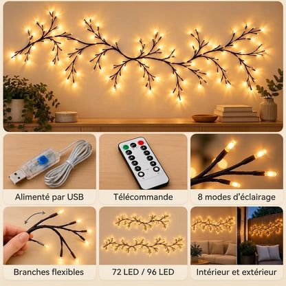 Branches décoratives LED Twinkle Wood