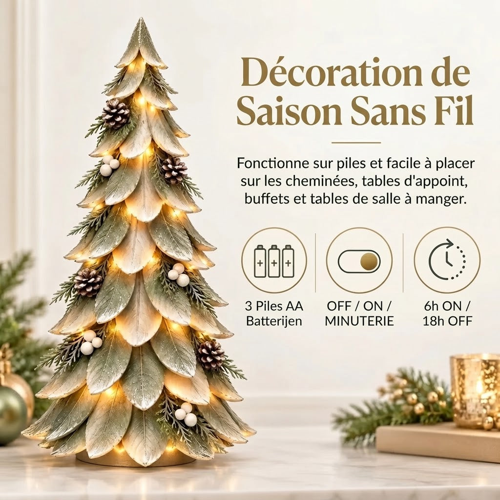 Sapin de Noël Winterleaf Glow