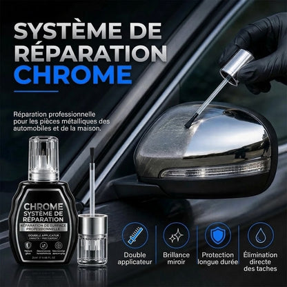 Stylo professionnel de réparation chromée