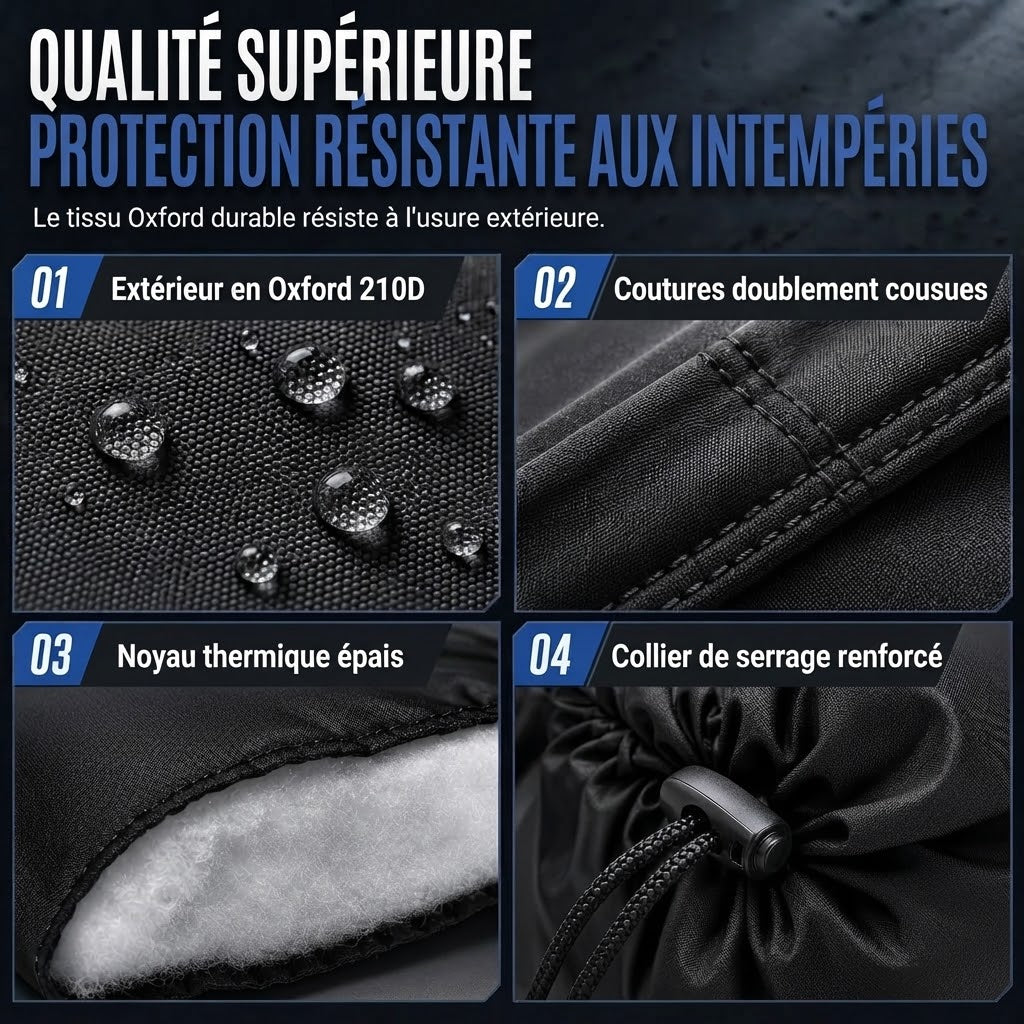 Housse isolante de protection pour robinets extérieurs