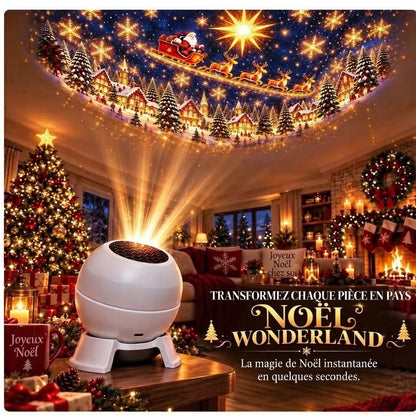 Projecteur de Noël USB pour murs et plafond