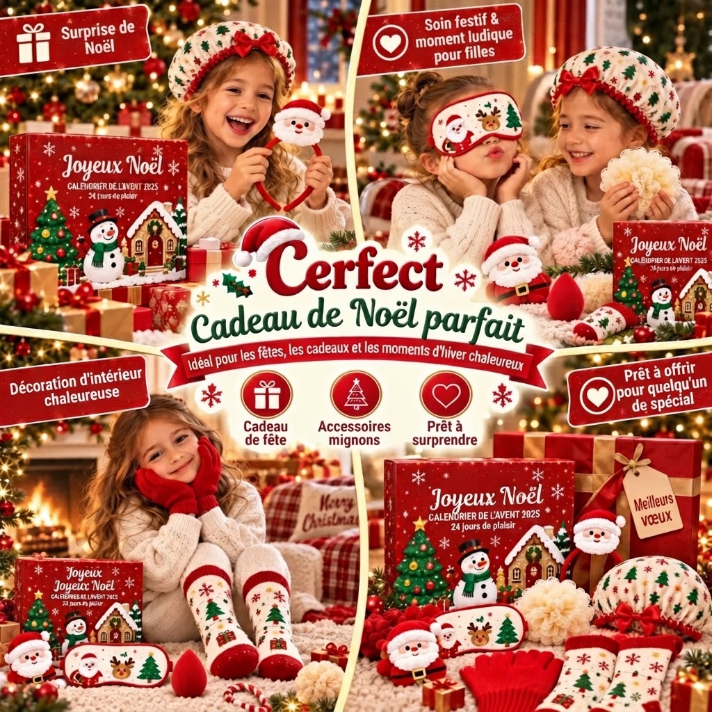 Calendrier de l’Avent beauté Dreamy Christmas avec surprises bien-être