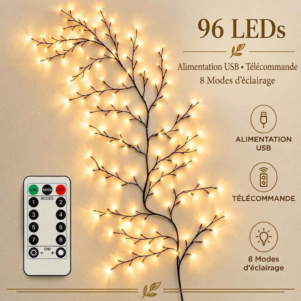 Branches décoratives LED Twinkle Wood