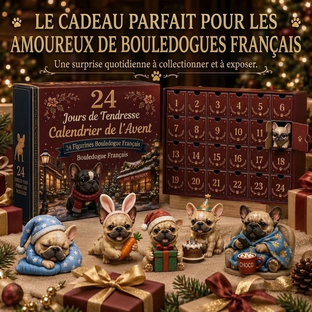 Calendrier de l’Avent animaux 2026 avec 24 surprises