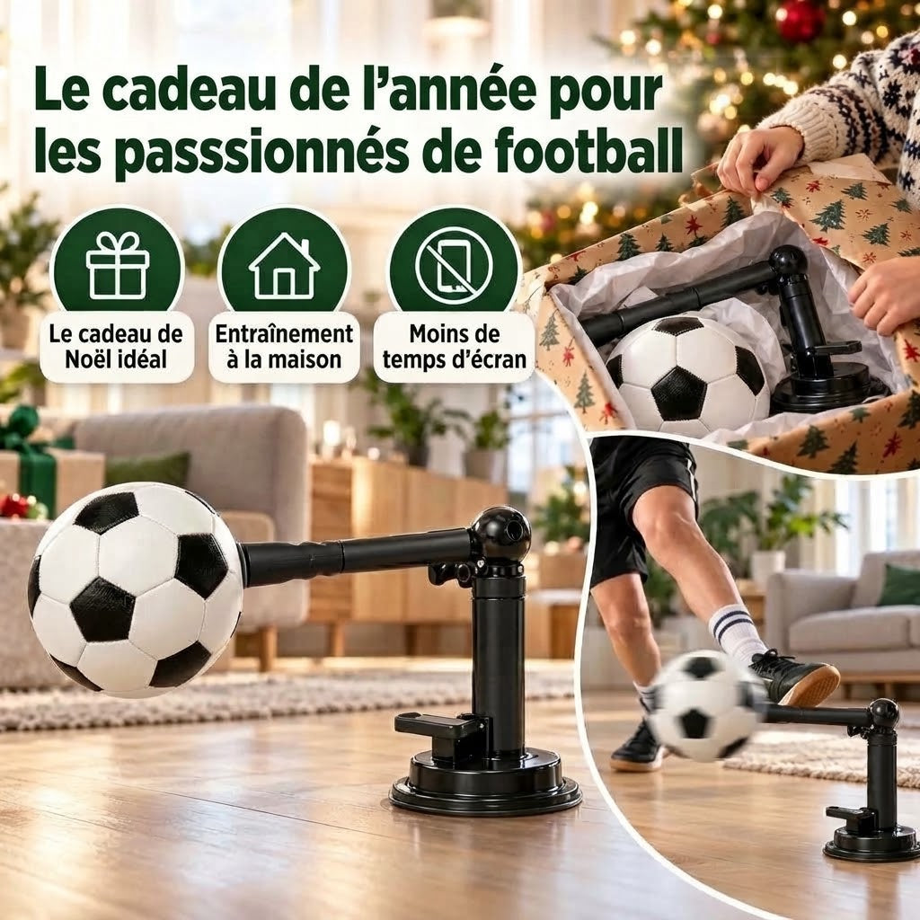 SoloKick 360 entraîneur de football en intérieur