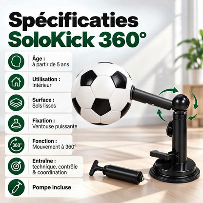 SoloKick 360 entraîneur de football en intérieur