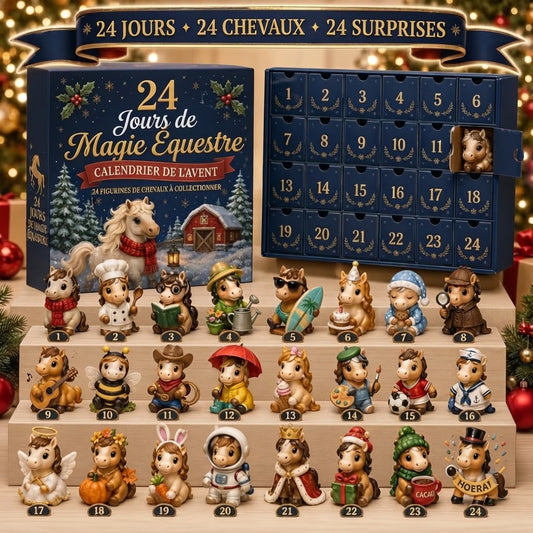 Calendrier de l’Avent animaux 2026 avec 24 surprises