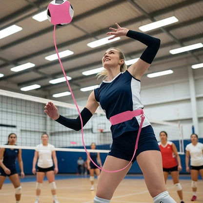 Entraîneur de volley-ball avec ceinture de hanche et 2 entraîneurs pour les mains