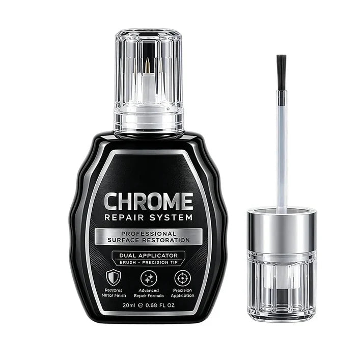 Stylo professionnel de réparation chromée