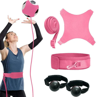 Entraîneur de volley-ball avec ceinture de hanche et 2 entraîneurs pour les mains
