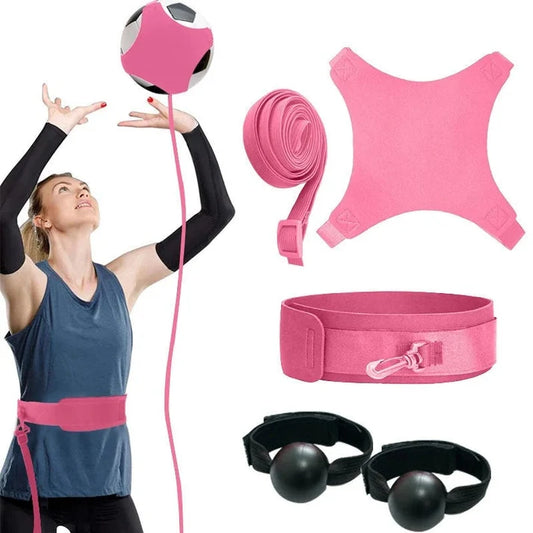 Entraîneur de volley-ball avec ceinture de hanche et 2 entraîneurs pour les mains