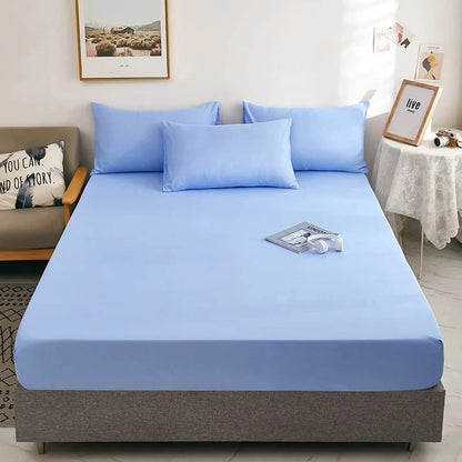 Ensemble de draps-housses doux 3 pièces avec ajustement élastique