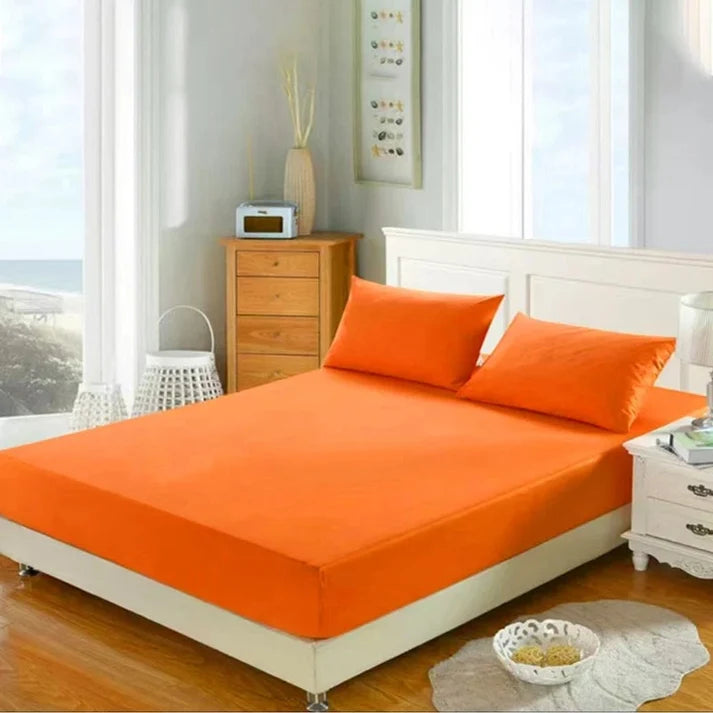 Ensemble de draps-housses doux 3 pièces avec ajustement élastique